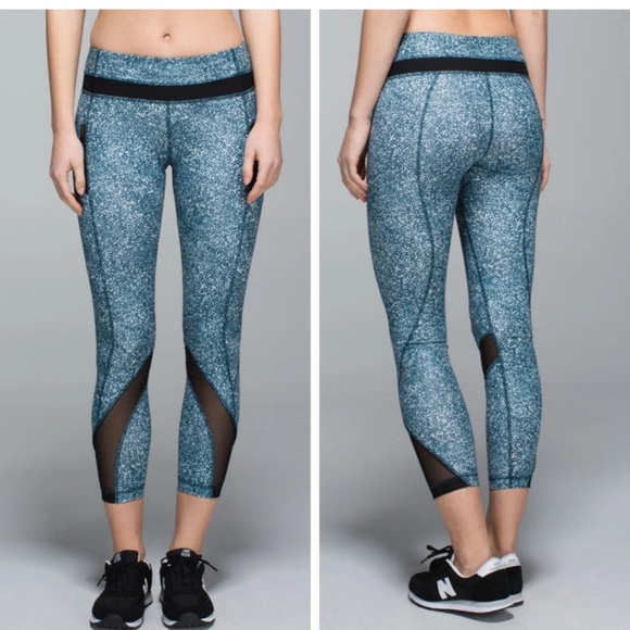 Lululemon Inspire Tight II Alberta Lake Size 4 - Picture 2 of 11